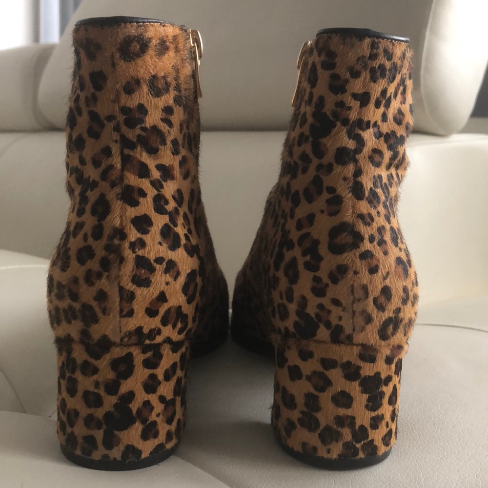 Via Spiga Leopard Booties - Picture 9 of 14